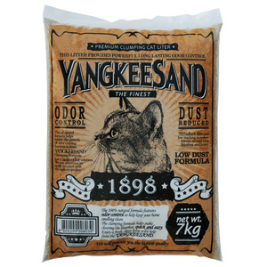 양키샌드 1898 오리지널 7kg x 2개 먼지없는 벤토나이트 고양이모래 배변모래