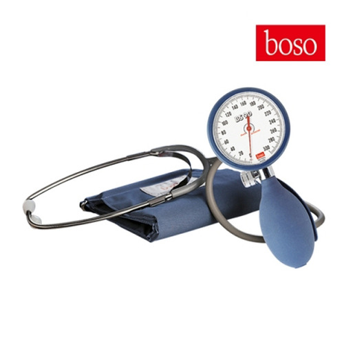 BOSO 청진기일체형 혈압계 BS90 223 의료용 아네로이드 메타혈압계 수동혈압계