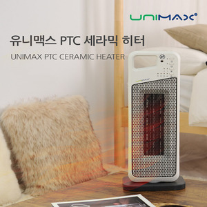 유니맥스 PTC 리모콘 온풍기 UMH-R7200W 화이트