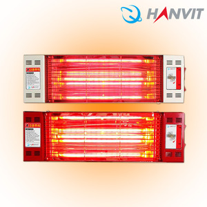 한빛 근적외선 벽걸이 전기히터 HV-1060 1.5kw 산업용 업소용 사무실 난방기