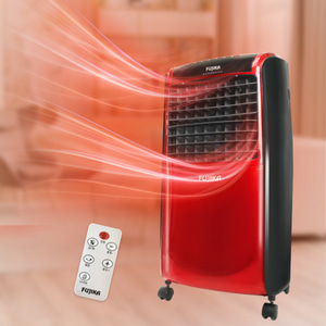 전기 온풍기 PTC 히터 팬히터 난로 열풍기 난방기 가정용 사무실 업소용 3kw 레드